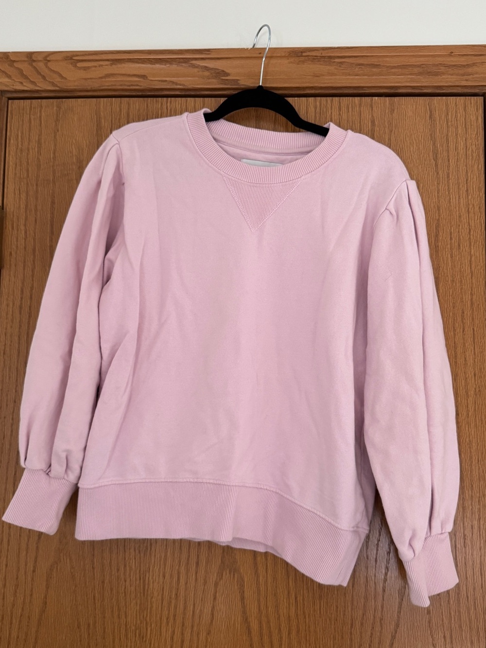 Rebecca Minkoff Blush Pink Women's Crewneck Pullover Sweater